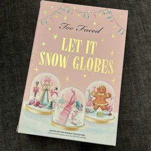 Too Faced Let It Snow Globes limited edition makeup collection, NEW!